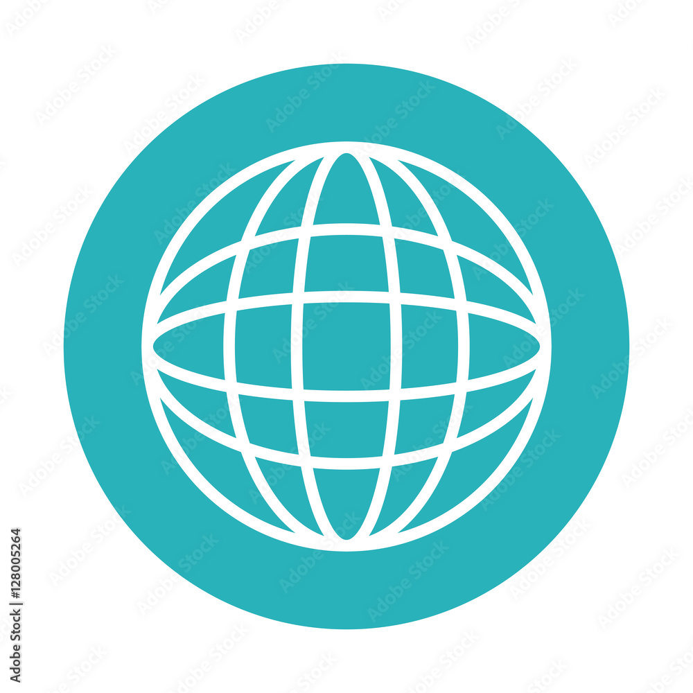 Global sphere symbol icon vector illustration graphic design Global sphere symbol icon vector illustration graphic design