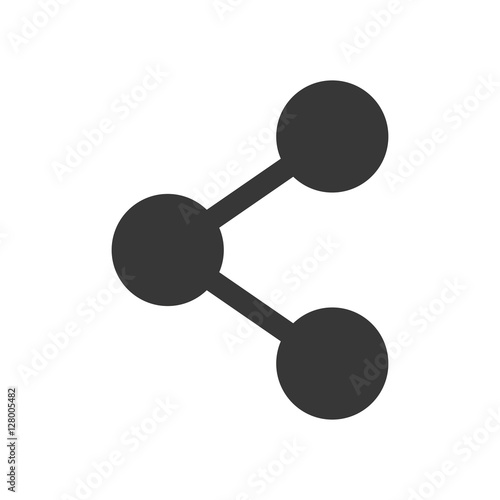 sharing social symbol icon vector illustration graphic design