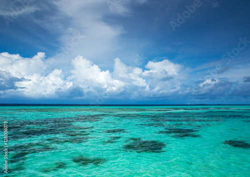 tropical beach in Maldives