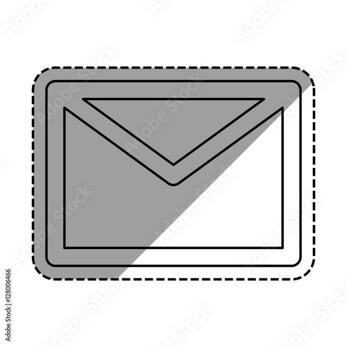 Mail email mailing icon vector illustration graphic design