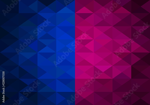 blue and pink abstract back...