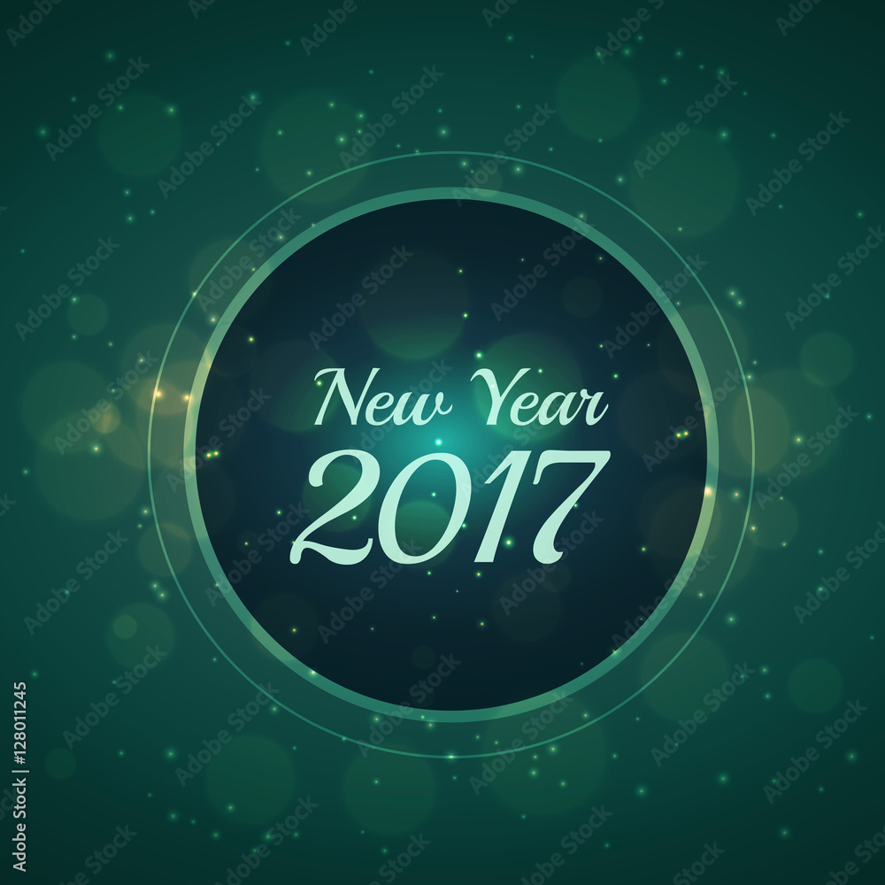 new year 2017 beautiful background