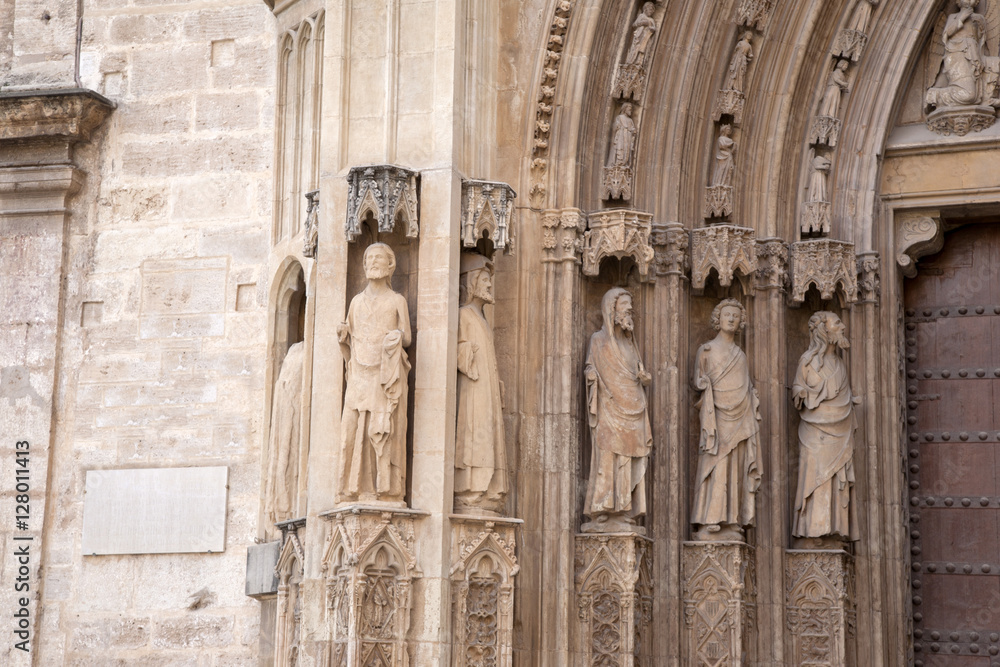 Figures of Saints, Cathedral Church, Valencia