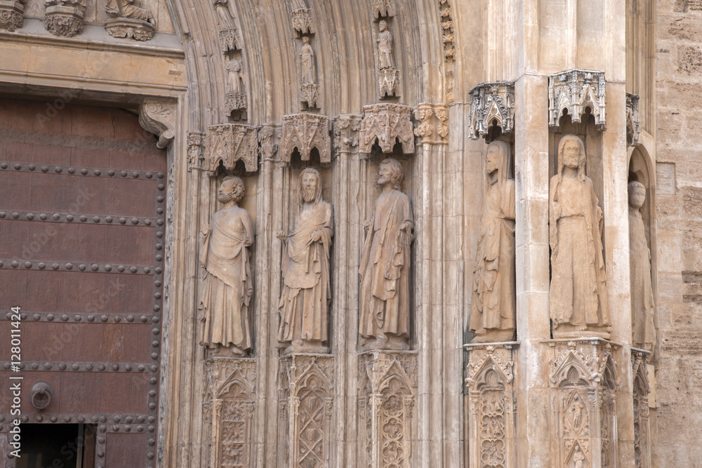 Figures of Saints, Cathedral Church, Valencia