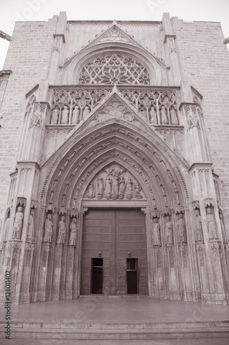 Cathedral Church  Valencia  Spain
