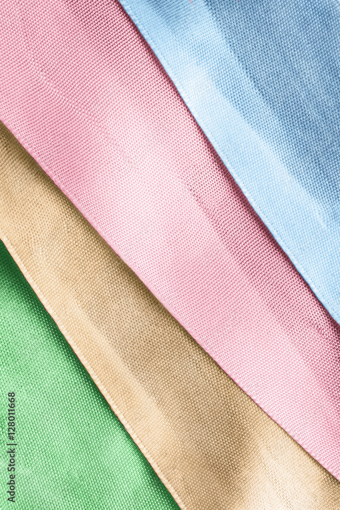 Colorful satin background