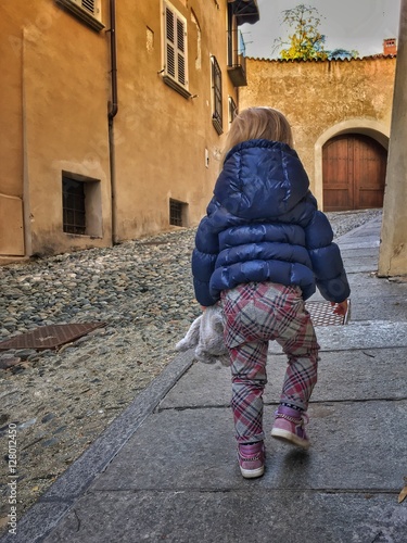 passeggiando nel centro storico di Saluzzo