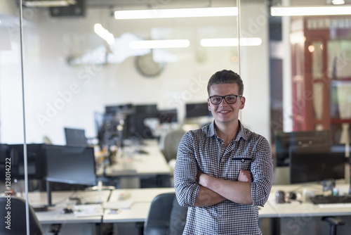 business man at modern  office