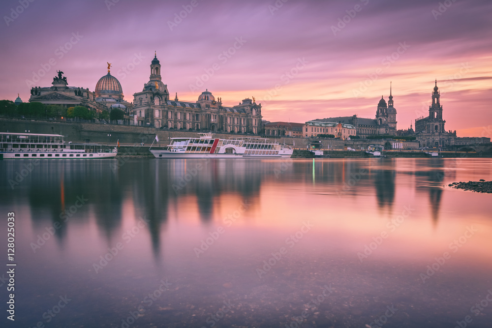 Fototapeta premium Dresden Altstadt Skyline