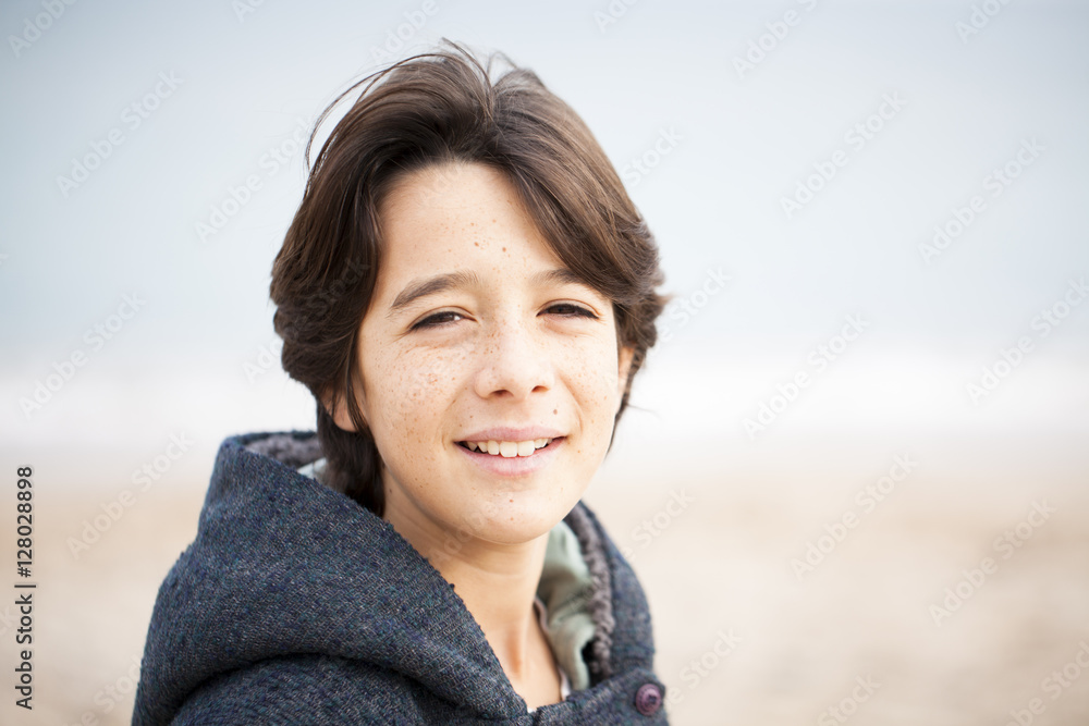 Niño de once años Niño de once años