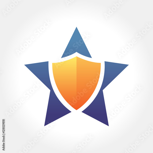 Free Download Star Security logo and icon design - GFXLoad