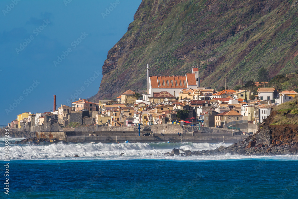 Town of Paul do Mar, Madeira island (Portugal)