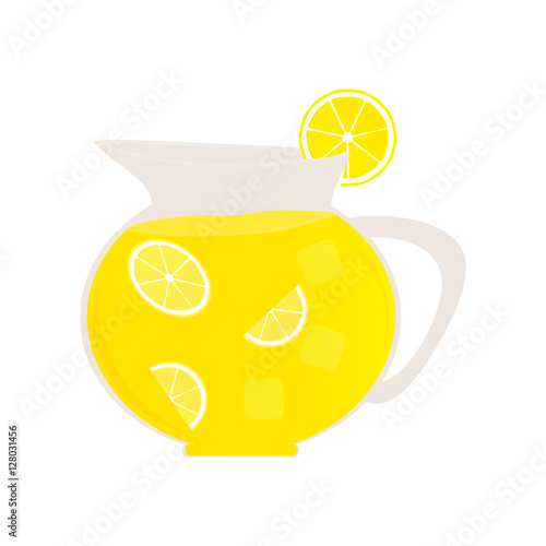 Lemonade pitcher