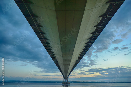 Under the Humber Bridge © riachsion