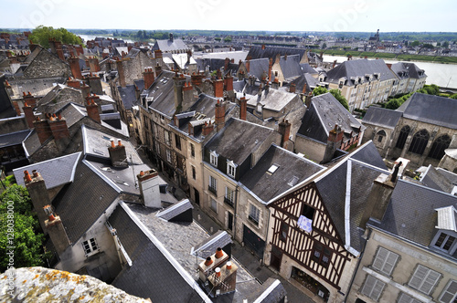 The city Amboise in France