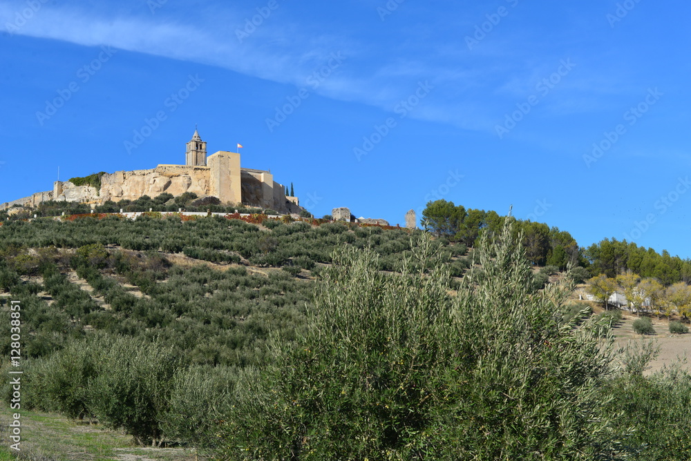Festungsanlage La Mota in Alcalá la Real, Jaén  (Andalusien)