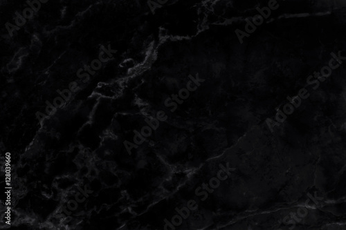 abstract natural marble black and white, black marble patterned texture background © Nattha99