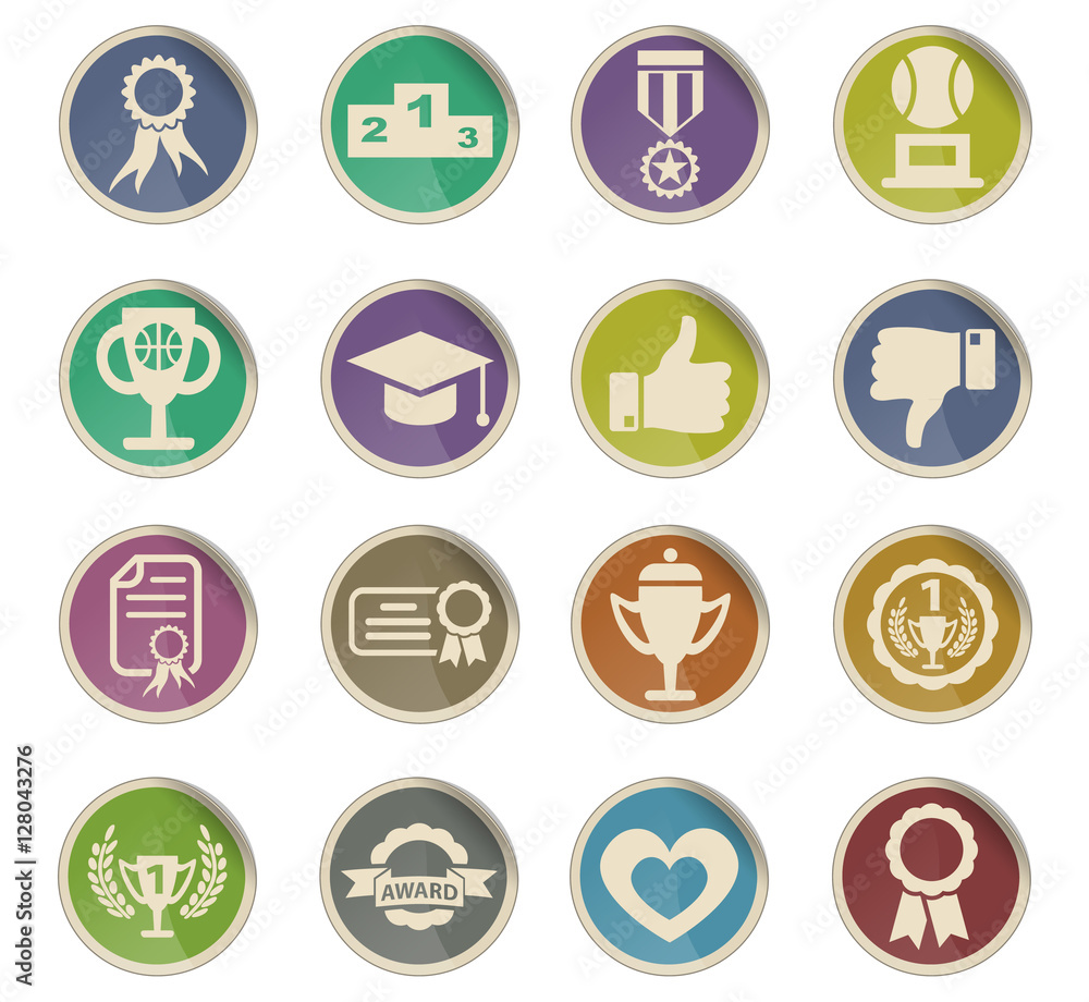 award icon set award icon set