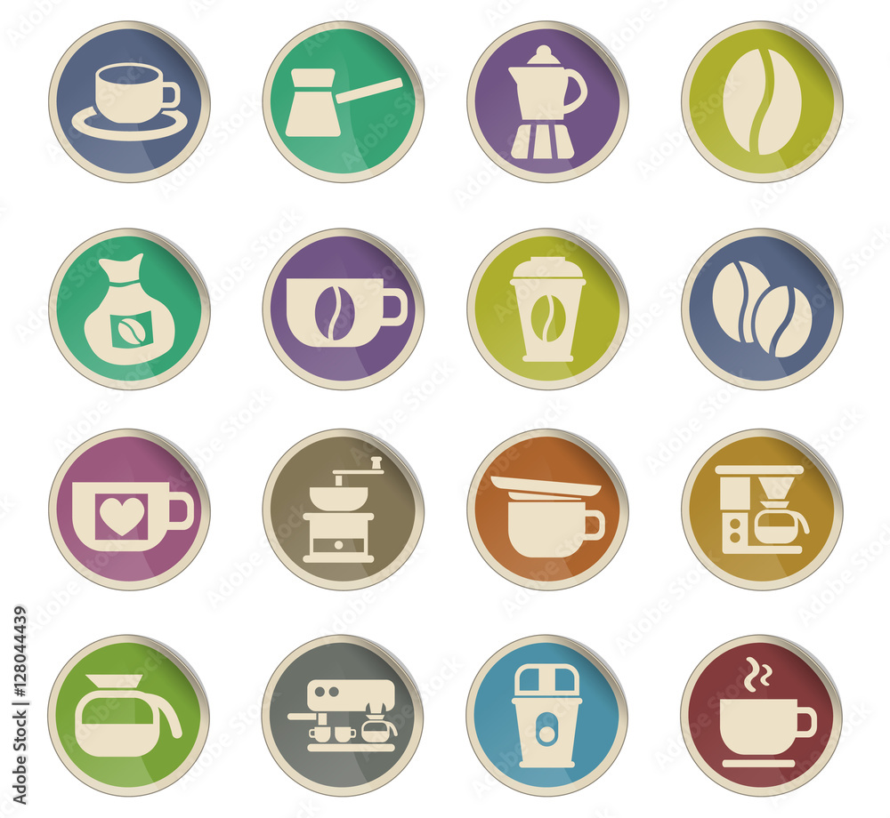 coffee icon set coffee icon set