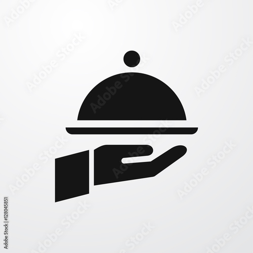 dish icon illustration