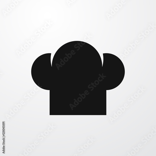 hat chef icon illustration