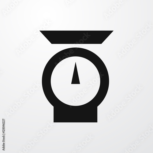 weigher icon illustration