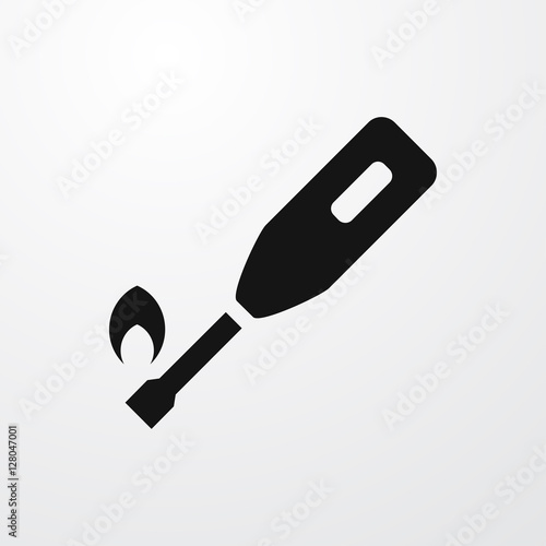 gas lighter icon illustration