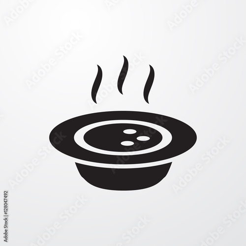 soup icon illustration