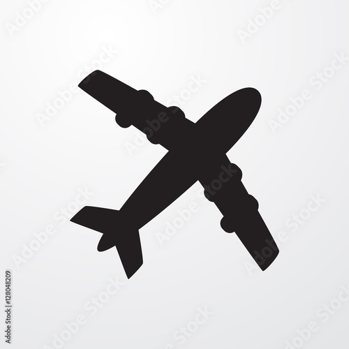 plane icon illustration