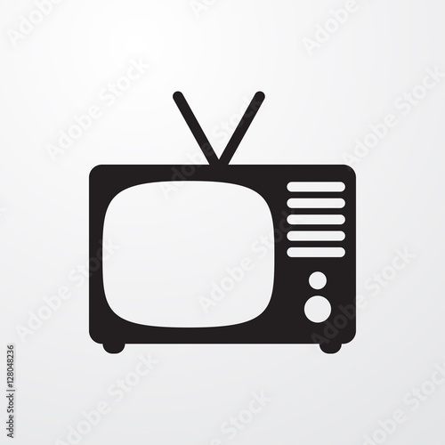 TV icon illustration