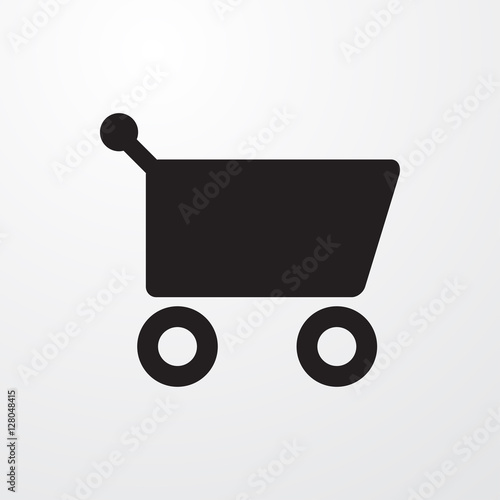 shopping cart icon illustra...