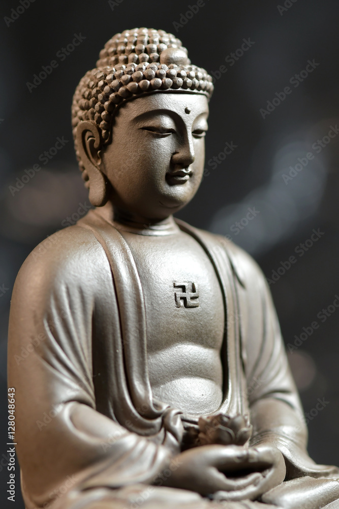 the Buddha-style Zen on natural background the Buddha-style Zen on natural background