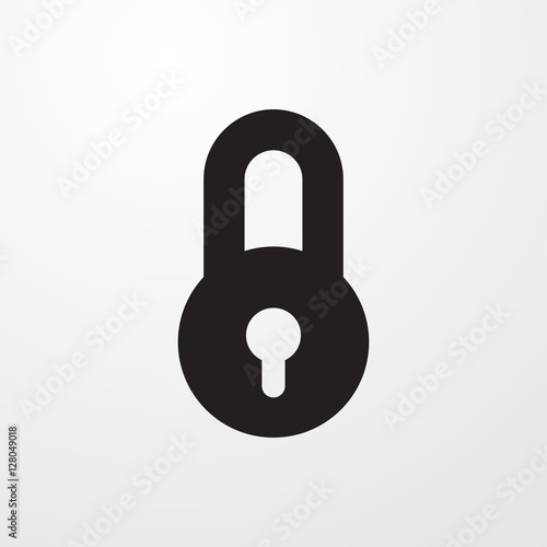 lock icon illustration