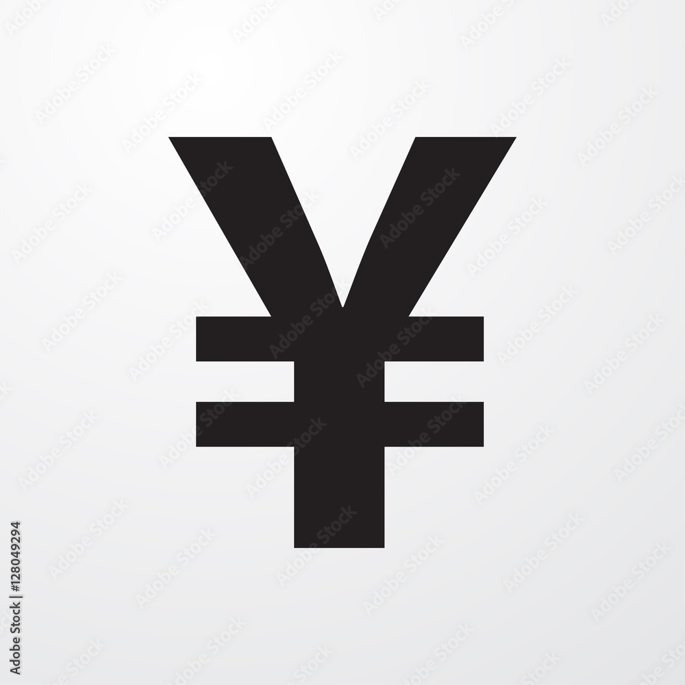 yuan icon illustration yuan icon illustration