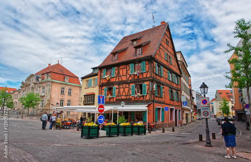 Pfeffel restaurant in Colmar in Alsace in France