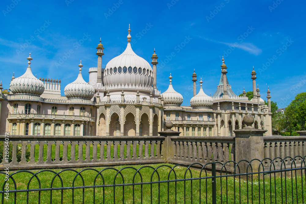 Royal Pavilion in Brighton in East Sussex UK