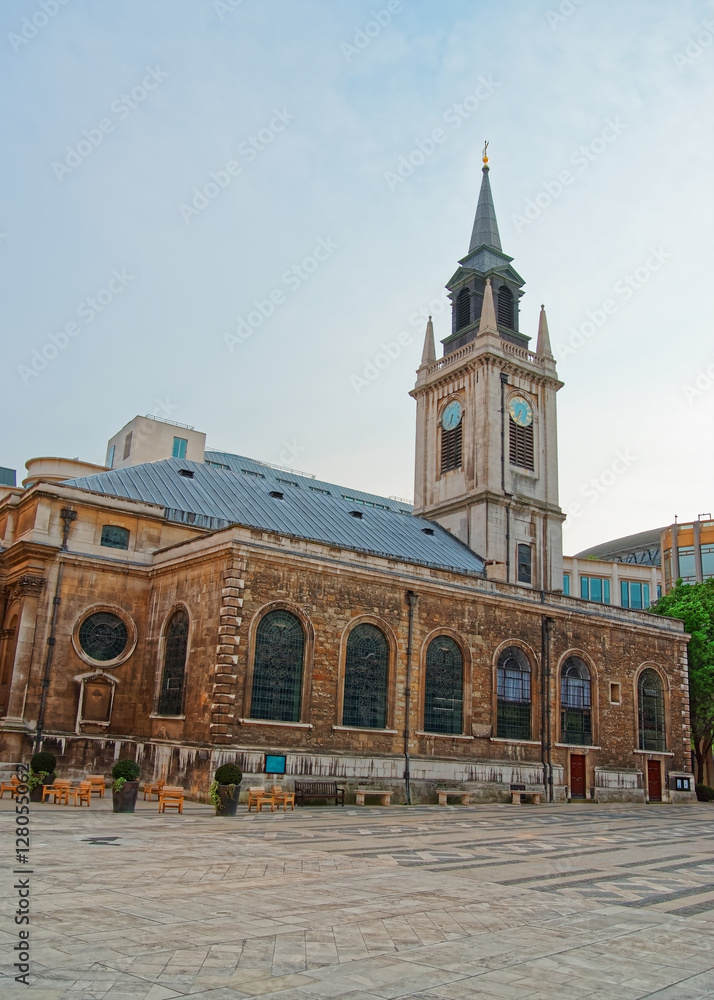 St Lawrence Jewry next Guildhall church in City of London