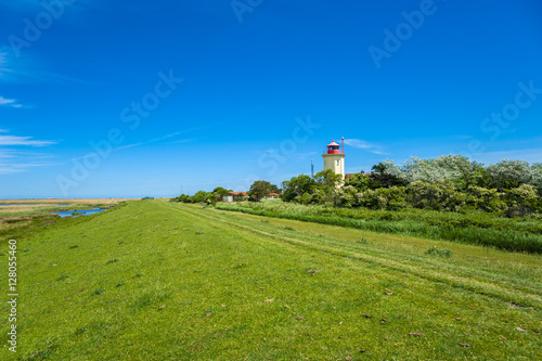 Leuchtturm bei Westermarkelsdorf auf Fehmarn