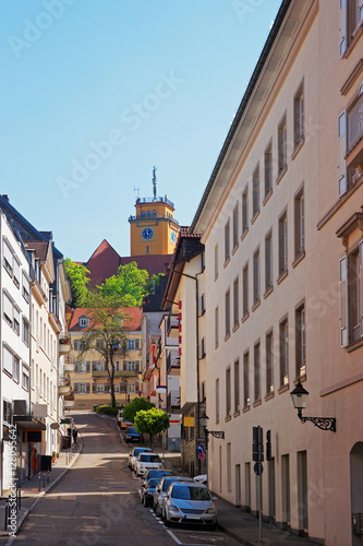 Street in the city center of Baden Baden Germany © Roman Babakin