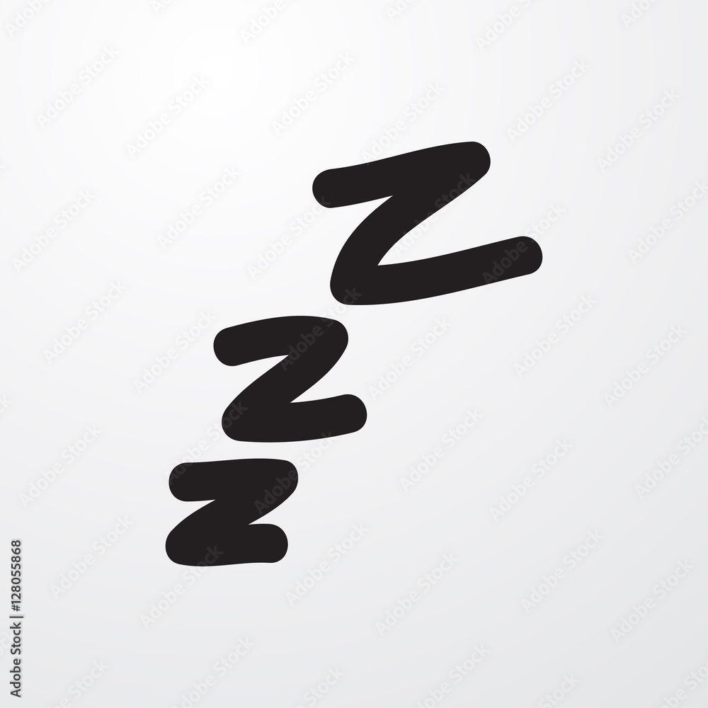 zzz icon illustration zzz icon illustration
