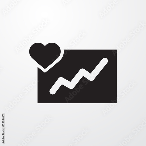 cardiogram icon illustration