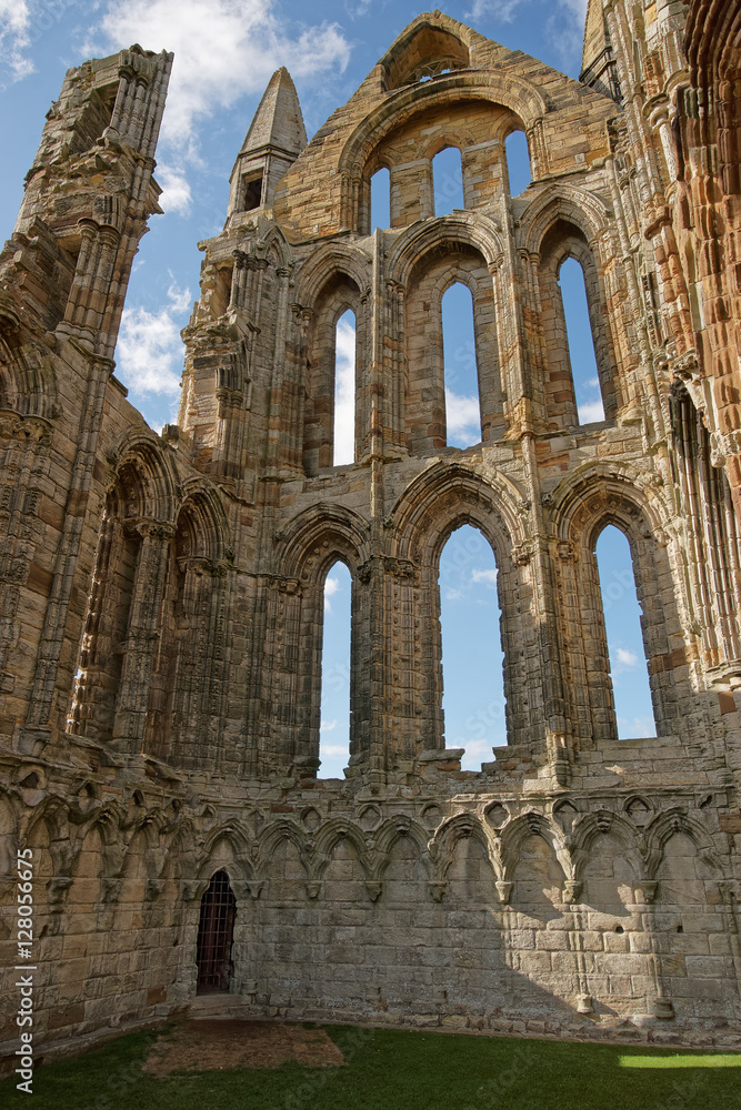 Whitby Abbey North Yorkshire in UK