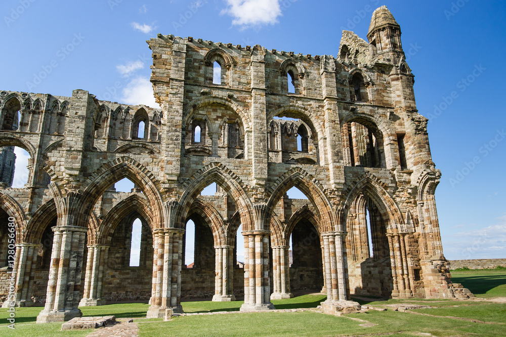 Whitby Abbey North Yorkshire in the UK