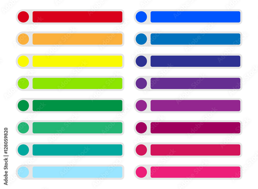 カラーバーのタイトルフレーム Stock イラスト Adobe Stock