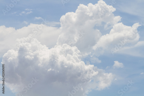 Clouds Form Phenomena / Abstract Clouds Form In The Air Of Natural Phenomena.