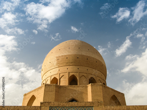Dome of Agha Bozorg Madrasa and Mosque, Kashan, Iran