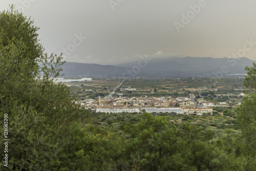 Vista de Vall D'Alba (Castellón, España).
