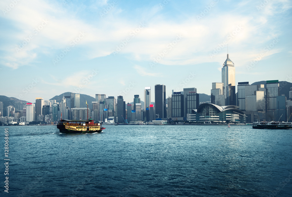 Fototapeta premium Hong Kong harbour