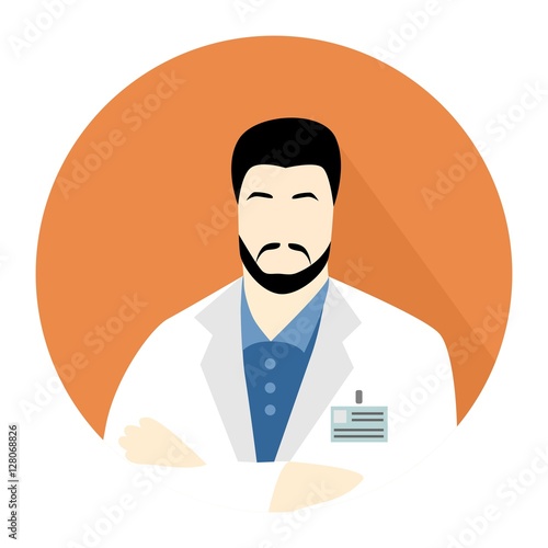 man scientist icon