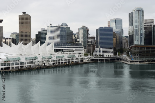 View of the harbour of Vancouver City, Canada